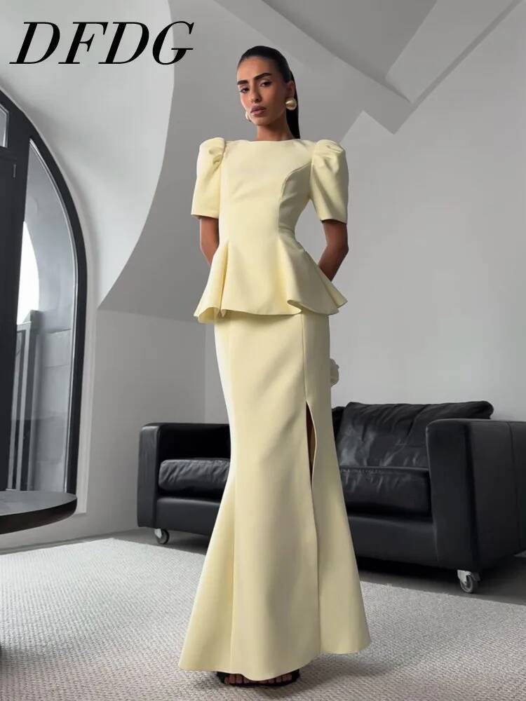 Woman Formal Wear - DFDG Damen 2026 Frühling Sommer Zweiteiliges