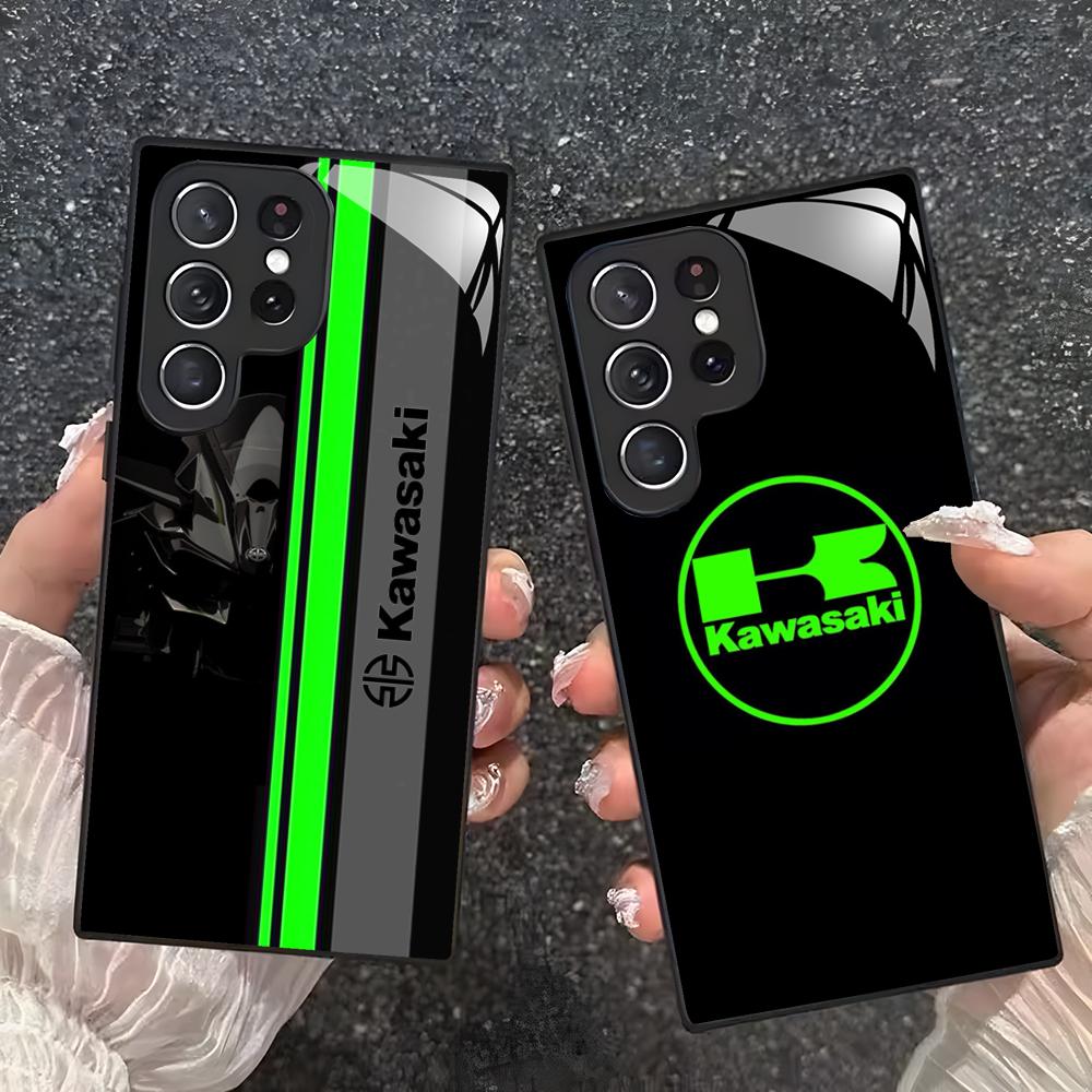 K&G Women'S Formal Wear - Heiße Kawasaki Motorrad Handyhülle für Samsung
