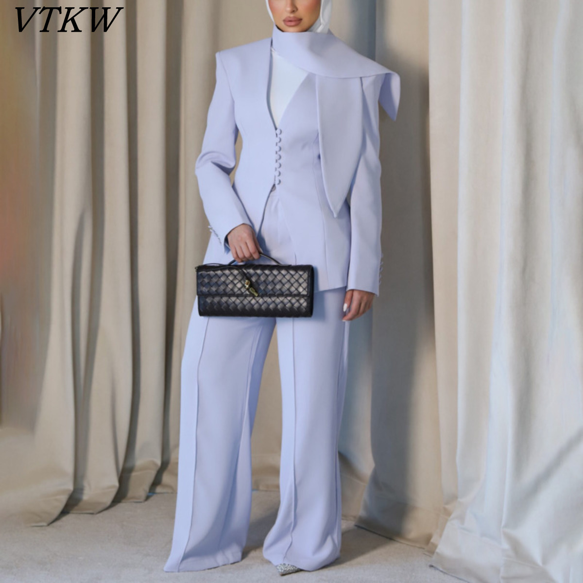 Female Formal Wear - VTKW 2026 Neues Damen 3-Teiliges Kostüm
