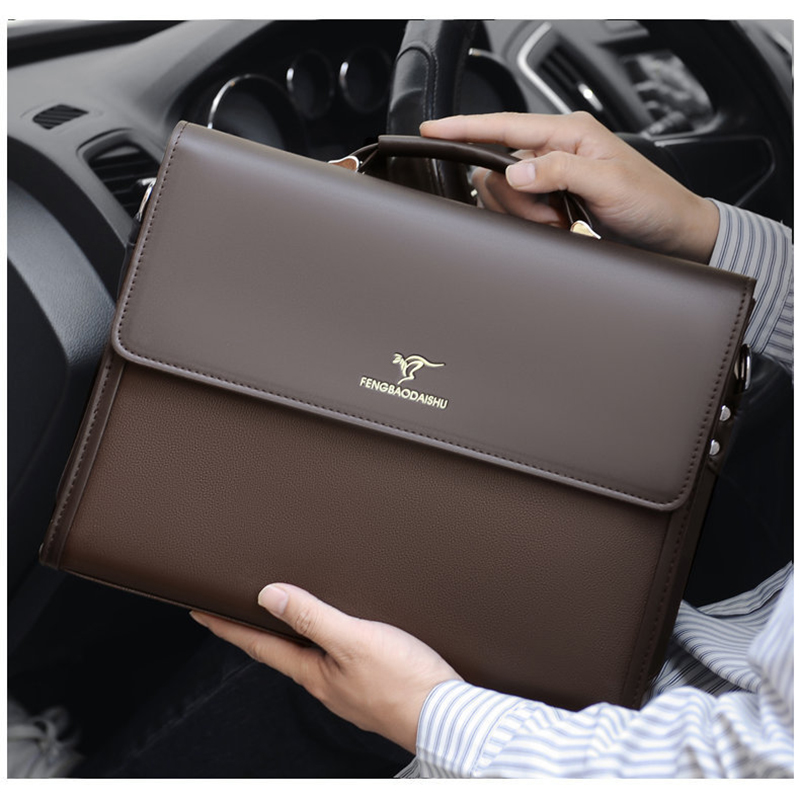 Structured Handbag Work - Leder Luxus Aktentaschen Für Männer Designer
