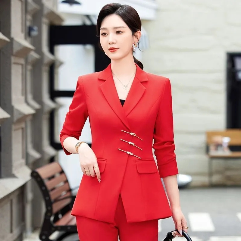 2025 mode Weiß Rot Schwarz Bla – Women Formal Wear Trousers Bewertung und Preis