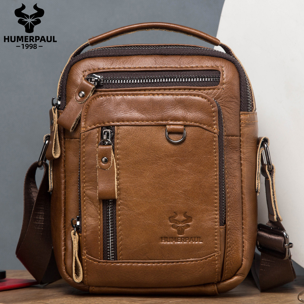 Humer paul 100% Echt leder Her – Structured Handbag Work Bewertung und Preis