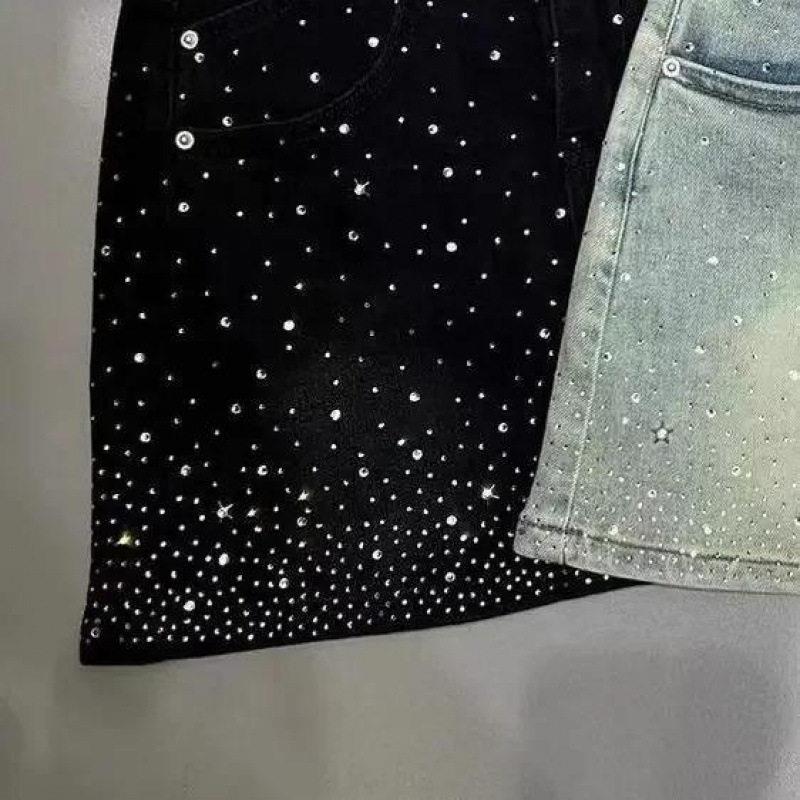 K 59702 Strass-Jeansrock Glitz – K&G Women'S Formal Wear Bewertung und Preis