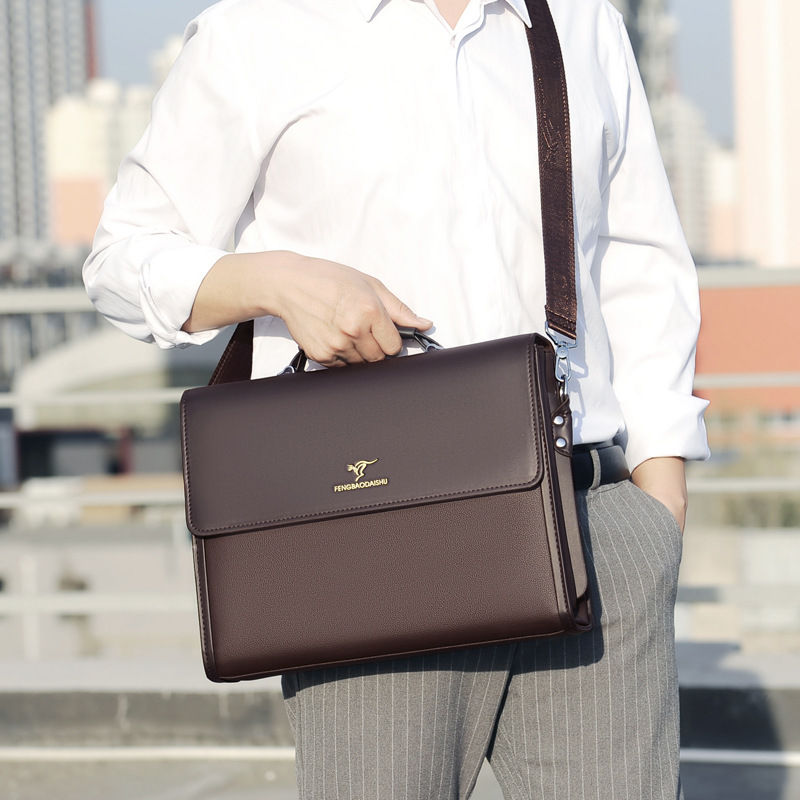 Luxuriöse Herren-Aktentasche,  – Structured Handbag Work Bewertung und Preis