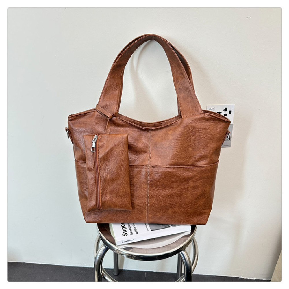 Weiche Kunstleder-Tragetasche  – Structured Handbag Work Bewertung und Preis